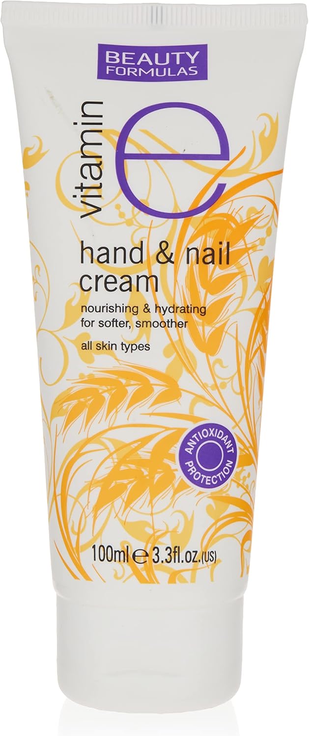 Beauty Formulas BF Vitamin E Hand & Nail Cream 100Ml:11730