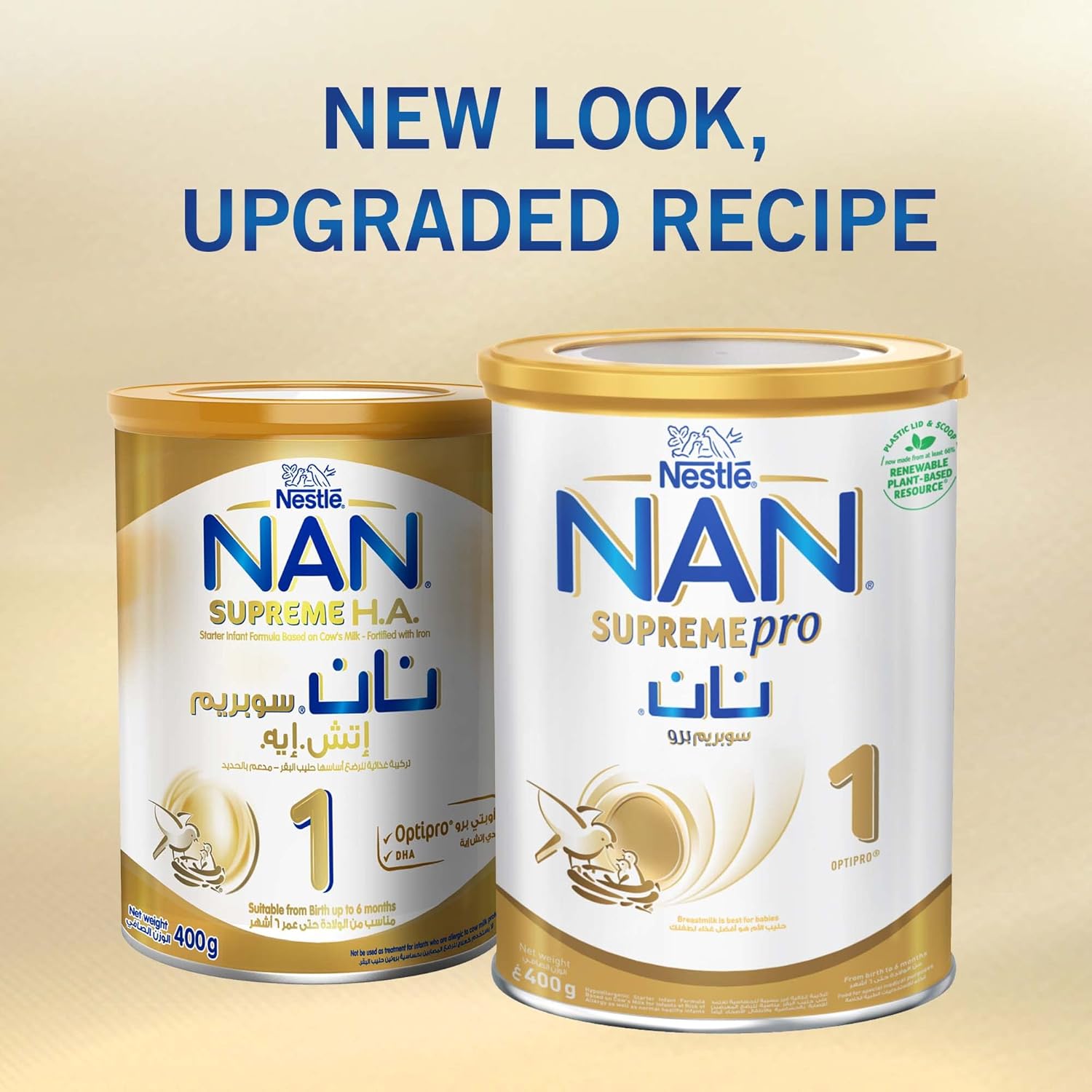 Nestle NAN Supreme Pro 1 Infant Formula – 400g (0–6 Months)