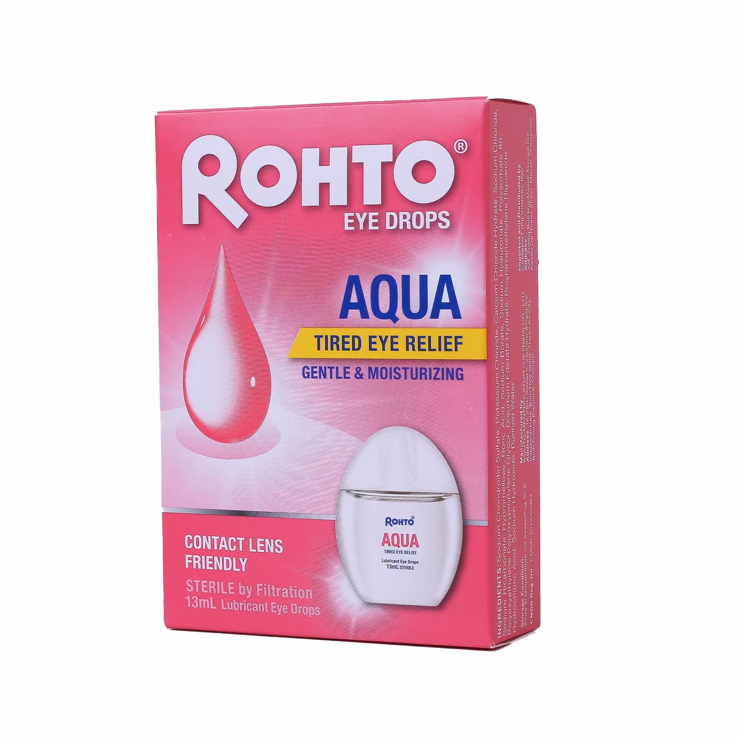 Rohto Aqua Eye Drops, 13 Ml